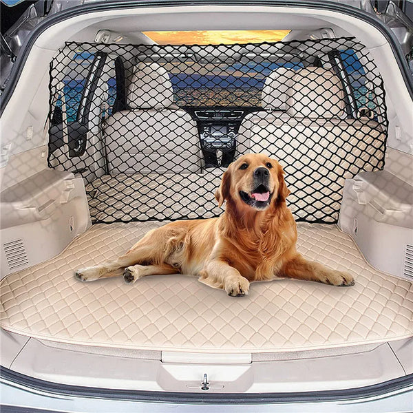 Dog Carrier Dog Protection Net Barrier Trunk Barrier Safe Net for Dogs Travel Accessories Car Pet Carrier for Hatchback SUV Mesh